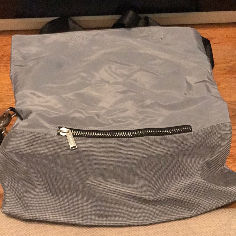Athleta grey travel bag